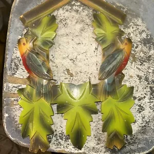 Cuckoo clock face plate (colored) - Picture 1 of 2