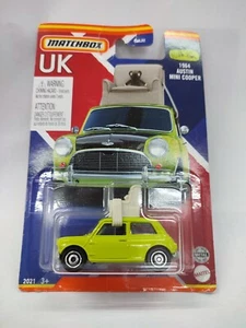 Matchbox UK 1964 Austin Mini Cooper Mr. Bean Teddy Armchair 7/12 GLW22 - Picture 1 of 2