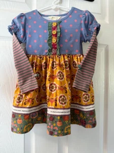 Miltilda jane Harvest Time Dress Size 2-4 - Picture 1 of 4