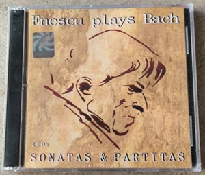 Enesco Enescu Plays Bach Sonatas & Partitas Romania 2CD Still Sealed - Picture 1 of 2