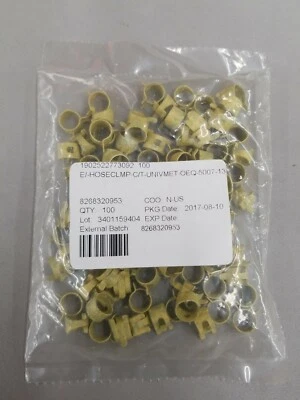 Norma 100pc Fuel Line Constant Tension Band heavy duty Hose Clamps  - Image 1 of 4