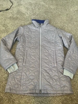 L.L. Chaqueta acolchada Bean plateada/gris/púrpura niñas talla grande 14-16 295291 Foto 1 de 4