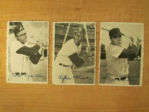 1969 Topps Deckle Edge Lot of 3 - Picture 1 of 2