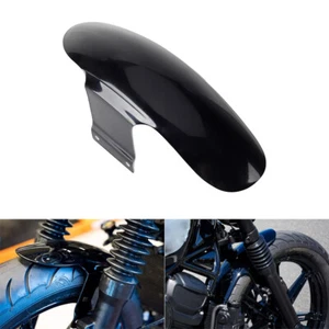 Cubierta de carenado Muguard guardabarros delantero negro para motocicleta para Harley Nightster RH975 - Imagen 1 de 8