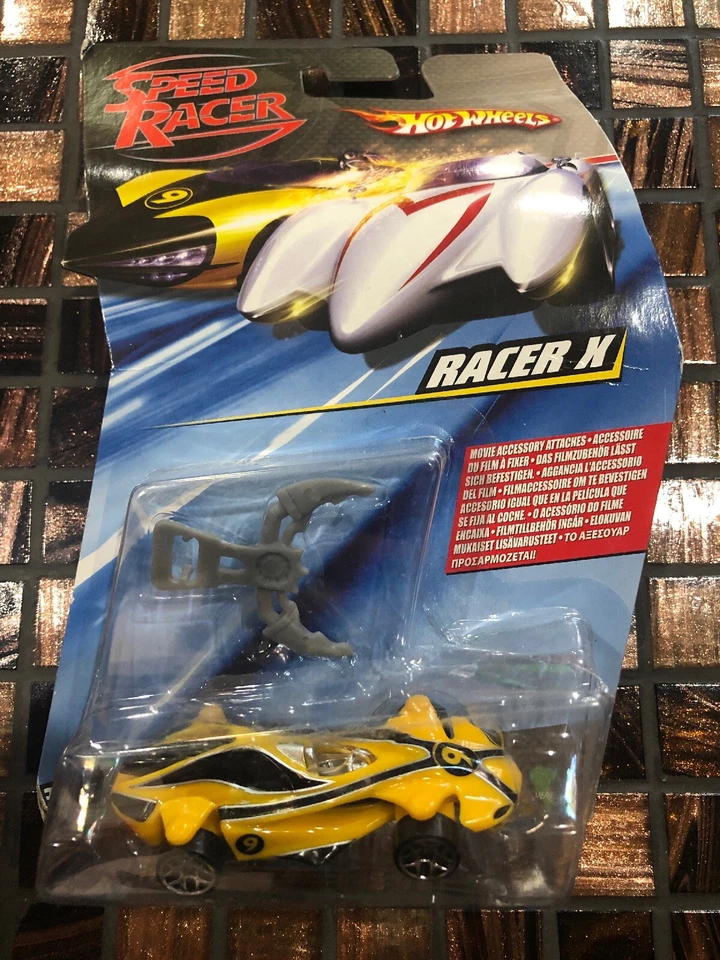 Hot Wheels Speed Racer Snake Oiler Race Car W/ Spear Hooks 1 64 Diecast 2007