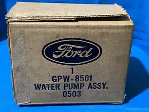 NOS FORD GPW WILLYS JEEP MB WATER PUMP - Picture 1 of 4