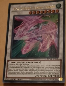 Accel Synchro Stardust Dragon - MAZE-EN019 - Ultra Rare 1st Edition - Picture 1 of 1
