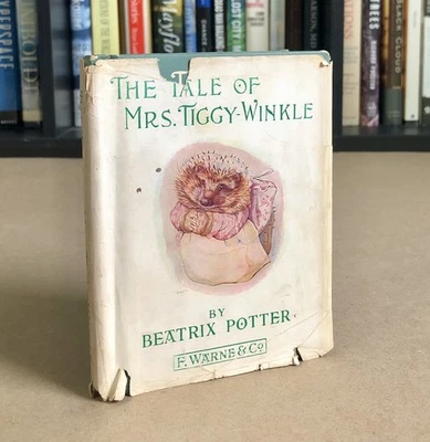 The Tale of Mrs. Tiggy-Winkle, by Beatrix Potter (Vintage w/ DJ & 1905 Date) Foto 1 de 4