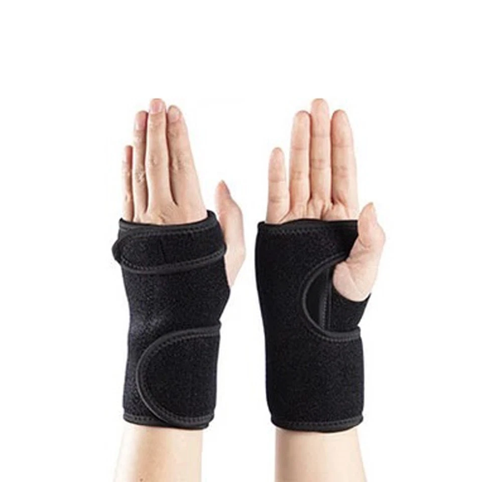 2x Braçadeira de pulso túnel do carpo suporte de pulso noturno protetor de pulso tendinite dor rel - Imagem 1 de 4