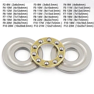 Axial Axiallager Kugellager Drucklager F2-6M - F12-23M 2 - 12 mm Welle All Sizes - Bild 1 von 7