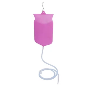 Enema Bag Kit Silicone For Colon Cleansing Home Colonic Portable Health Car DM - Picture 1 of 18