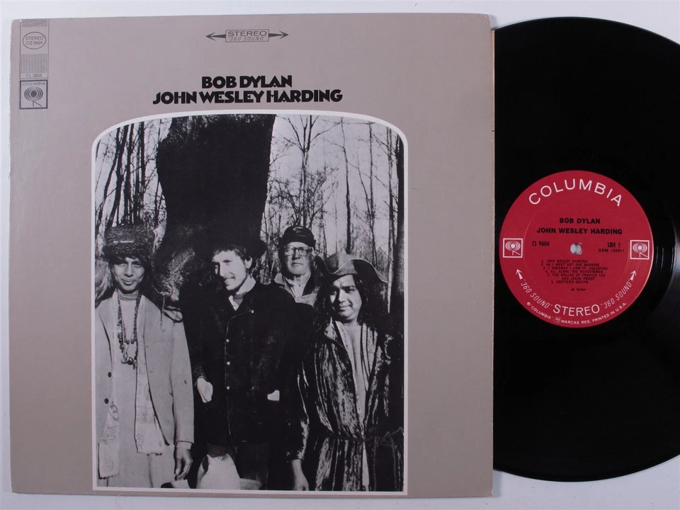 BOB DYLAN John Wesley Harding COLUMBIA LP 2-eye a - Image 1 of 2