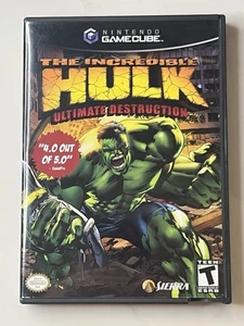 🎮Incredible Hulk Ultimate Destruction Nintendo GameCube mit Handbuch ✅ GETESTET 🎮 - Bild 1 von 17