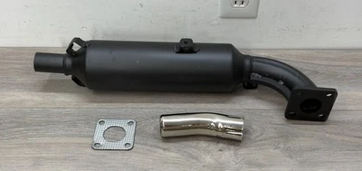 全新消声器和排气管 带垫圈 适合久保田 B6100-D B6100-E B7100-D — 第 1/3 张图片