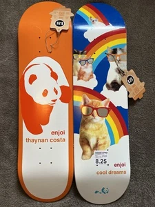 2 ~ Skateboard Decks 8.25 Inch Wide Enjoi Skateboards ~ Brand New - Picture 1 of 12