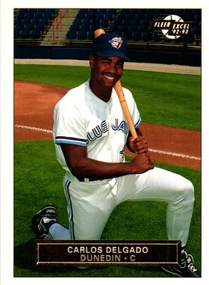 Fleer Excel #242 1992-93 Carlos Delgado Foto 1 de 2