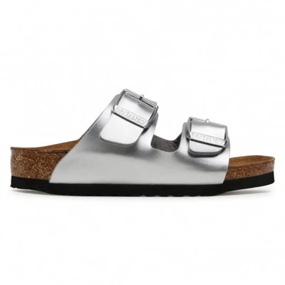 Chaussures Universel enfants Birkenstock Arizona Kids BF 1019147 Argent - Photo 1/4