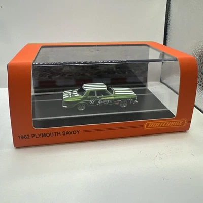 MATTEL CREATIONS MATCHBOX 1962 PLYMOUTH SAVOY NEW - Image 1 of 4
