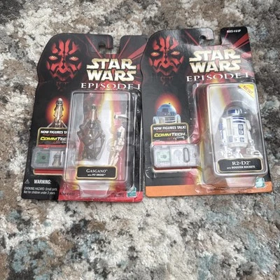 Lote Star Wars Episodio 1 R2-D2 y Gasgano con Droide Pit Foto 1 de 2