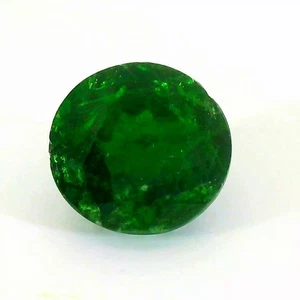 2.150Carat-NATURAL TSAVORITE GARNET 7x7mm Green Color  LOOSE GEMSTONE WATCH VDO - Picture 1 of 4