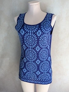 Canotta maglia classica Misook donna XS pullover senza maniche modello blu nuova con etichetta - Foto 1 di 10