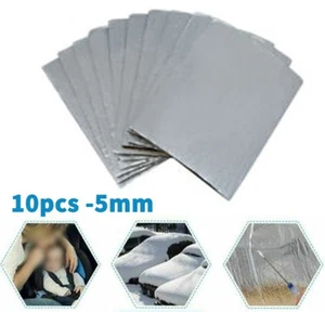 10Sheets Sound Deadening Damping Mat Car Silent Compact Van Proof 5mm Auto Part - Picture 1 of 12