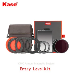 Kase K100 Armour Magnetic Entry Level filter Holder kit 67 72 77 82mm lens - Picture 1 of 6