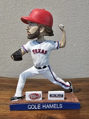 Cole Hamels Texas Rangers Bobblehead SGA 2016 Foto 1 de 4