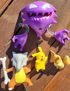 Menge 4 Pokémon WCT Mini Figuren Wicked Cool Toys Mini Figuren 2018-19 y2k - Bild 1 von 13