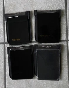 Tiffen 4x5.65" ND Filter | 4x FILTER SET | .3, .6, .9, 1.2 | GREAT CONDITION - Picture 1 of 7
