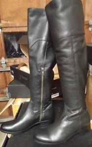 Stivali Frye Melissa Western sopra il ginocchio neri nuovi con scatola  - Foto 1 di 5