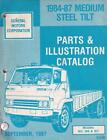 1984-1987 W4 W6 W7 Master Parts Book Gmc Chevy Isuzu Tilt Truck Part Catalog