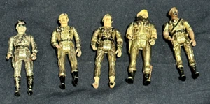 MEGO VINTAGE EAGLE FORCE LOT OF 5 DIE-CAST METAL 2" ACTION FIGURES 1981 - Picture 1 of 8