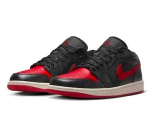 NEU Größe 8 Nike Air Jordan 1 Damen-Halbschuhe Bred Sail DC0774-061 24G - Bild 1 von 5