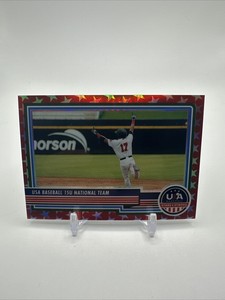 2023 Panini USA Stars & Stripes 15U Team Card Red Stars /149 #100