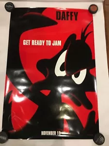 Space Jam - Original DS Filmposter - D/S 27x40 Daffy Movie Poster - Bild 1 von 1