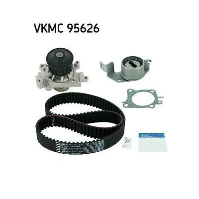WATER PUMP & TIMING BELT SET SKF VKMC 95626 FOR MITSUBISHI Foto 1 de 3