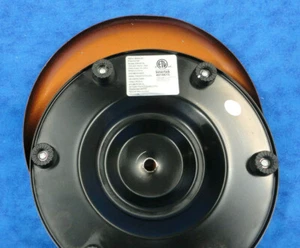 DECO BREEZE Electric Table Fan DBF6126 Base Replacement 8" Diameter - Picture 1 of 10
