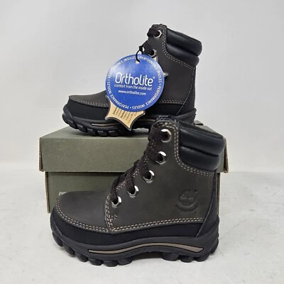 Bota Timberland Chillberg Impermeable Marrón Medio Oscuro para Niños Pequeños / TB09185 / Talla 5.5 Foto 1 de 4