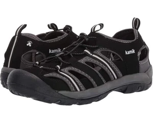 Kamik Men's Byronbay Sandals   Size 12    Black    HK0105 - Picture 1 of 9