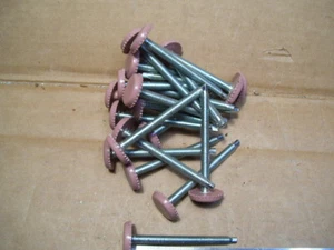 LOT 20PCS 5/16-18 X 3-1/4" PLASTIC HEAD NON-SWIVEL LEVELING FEET SCREWS 0065 - Picture 1 of 2