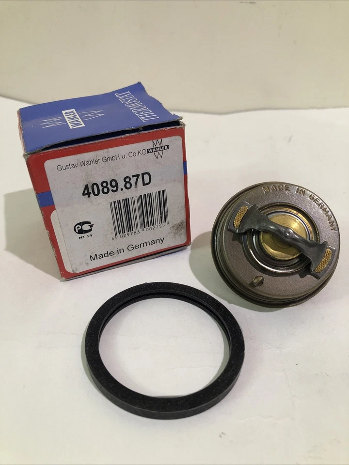Termostato Wahler 4089.87D compatible con Volvo 940 240 960 340 740 Foto 1 de 4