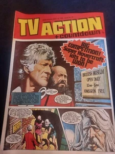 Vintage TV ACTION + COUNTDOWN Comic 13 MAY 1972 Dr Who Persuaders Cptn Scarlet - Picture 1 of 8