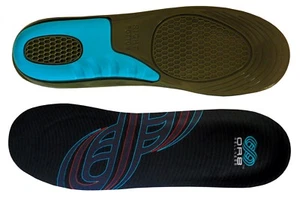 Work Boot Gel Insoles Hiking Trainer Inner Soles Foot Inserts Support Silicone - Picture 1 of 6