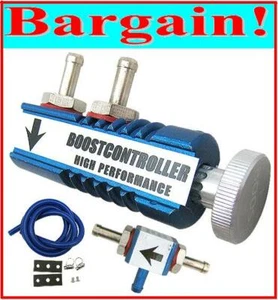 ¡NUEVO KIT CONTROLADOR BOOST AJUSTABLE! UNIVERSAL - AZUL - - Imagen 1 de 2