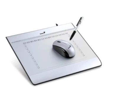 Genius MousePen i608X Pen Tablet Gray in Box New (Windows 8 and Mac Compatible) - Image 1 of 4