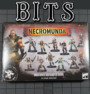 BITS UNDERHIVE OUTCAST GANG HIVE BROOD SCUM NECROMUNDA BITZ CHAOS CULTISTS 40K - Picture 1 of 31