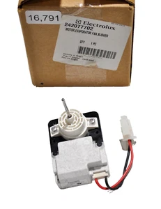 Electrolux 242077702 Refrigerator Evaporator Fan Motor FDQC18E L4F - Picture 1 of 4