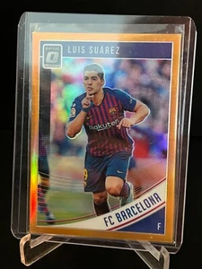 2018-19 Panini Donruss Optic Orange /99 Luis Suarez #2 FC Barcelona - Picture 1 of 2