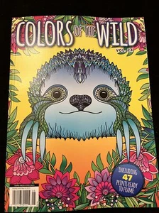 Colors of the Wild Vol. 24 Coloring Book Brand New - Picture 1 of 5